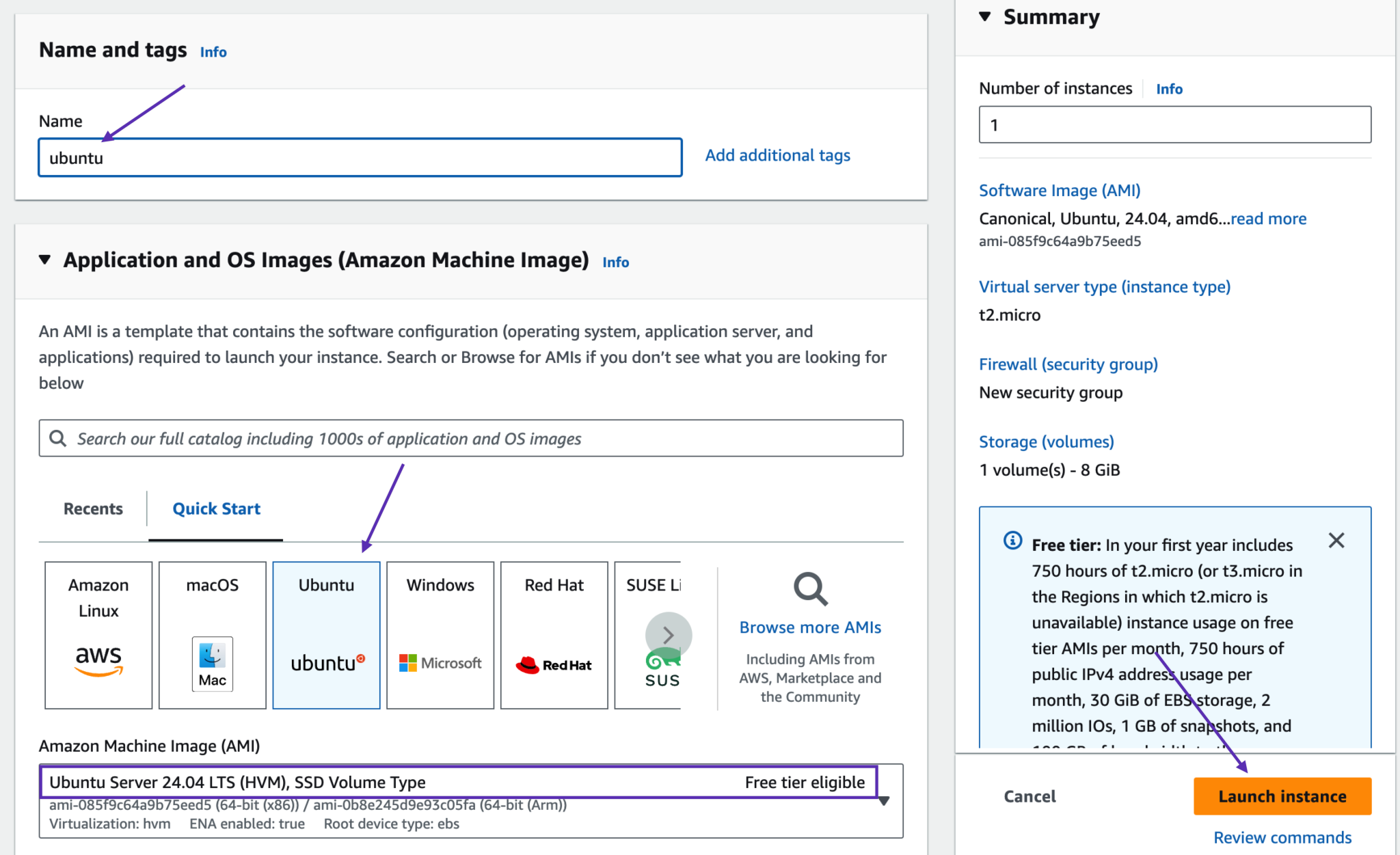 How to set up a Linux server for Free on AWS – ash1eygrace